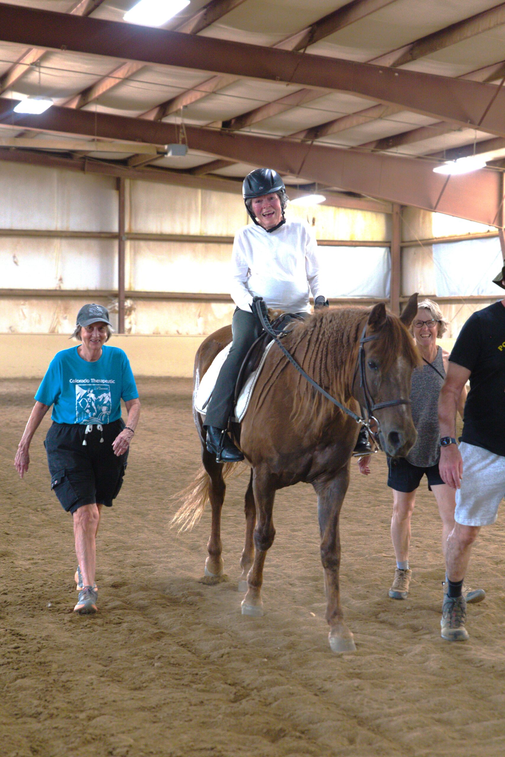 Pat finds hope and joy on horseback at CTRC
