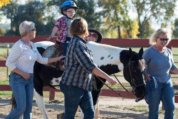 Therapeutic Horsemanship - Colorado Therapeutic Riding Center